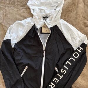 Hollister Monochrome Hooded Jacket
